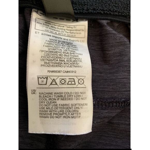 Adidas Climalite shorts size men's large in blue euc - Picture 9 of 14